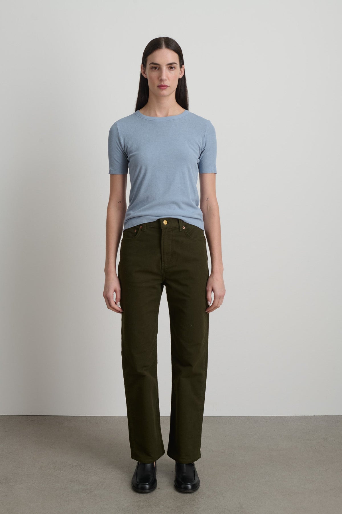 Double Tee Alpine Blue / Marine