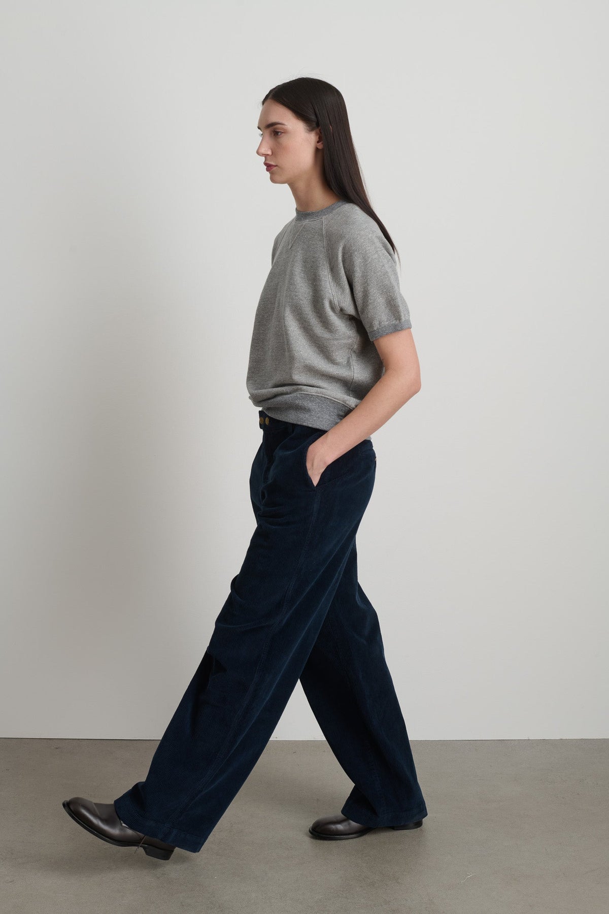 Relaxed Cord Marine Overdye