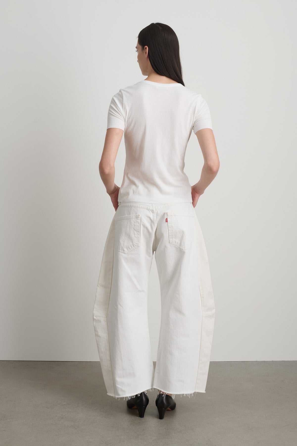 Double Tee White / White