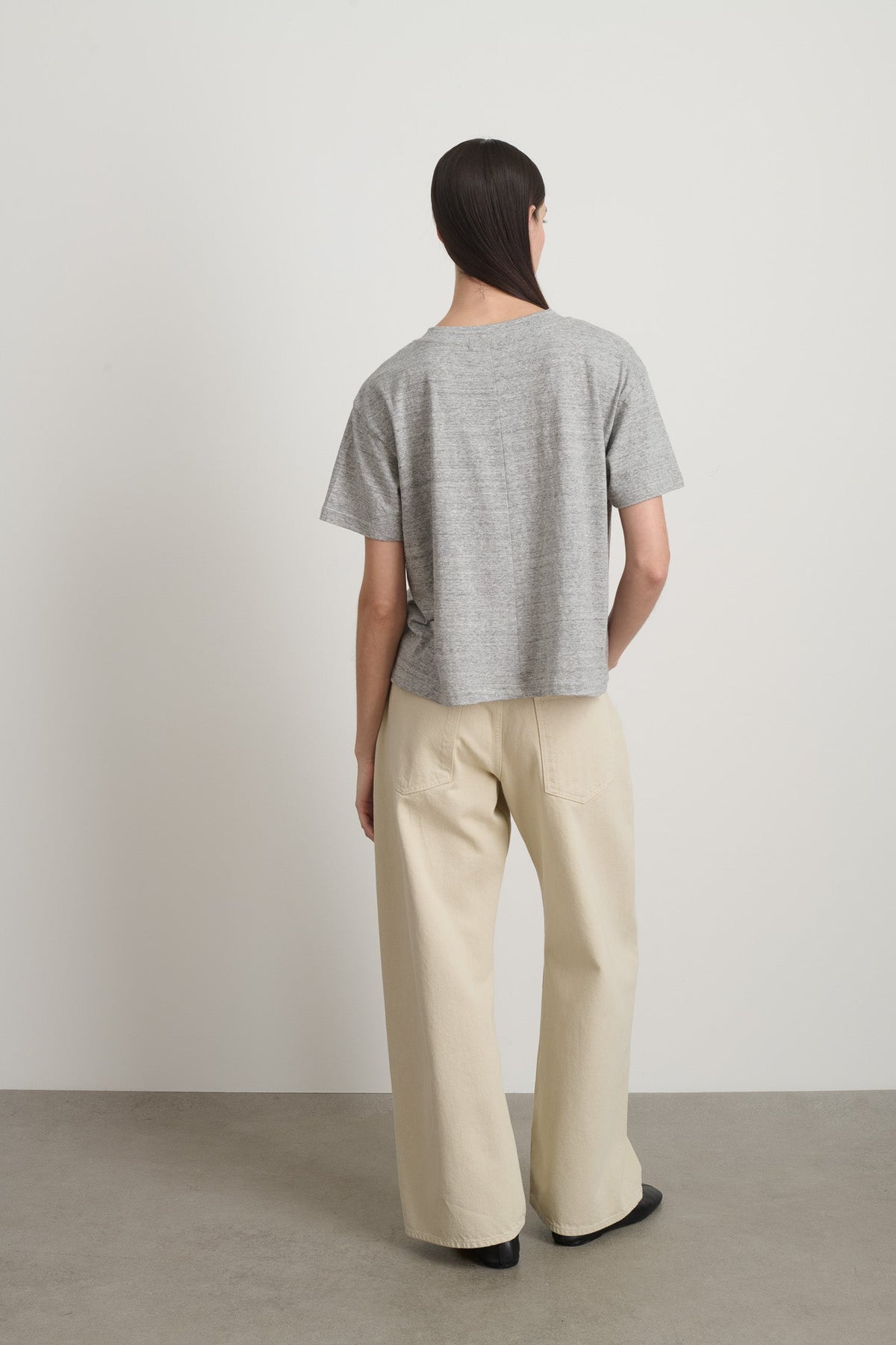 Atlas Pocket Tee Heather Grey