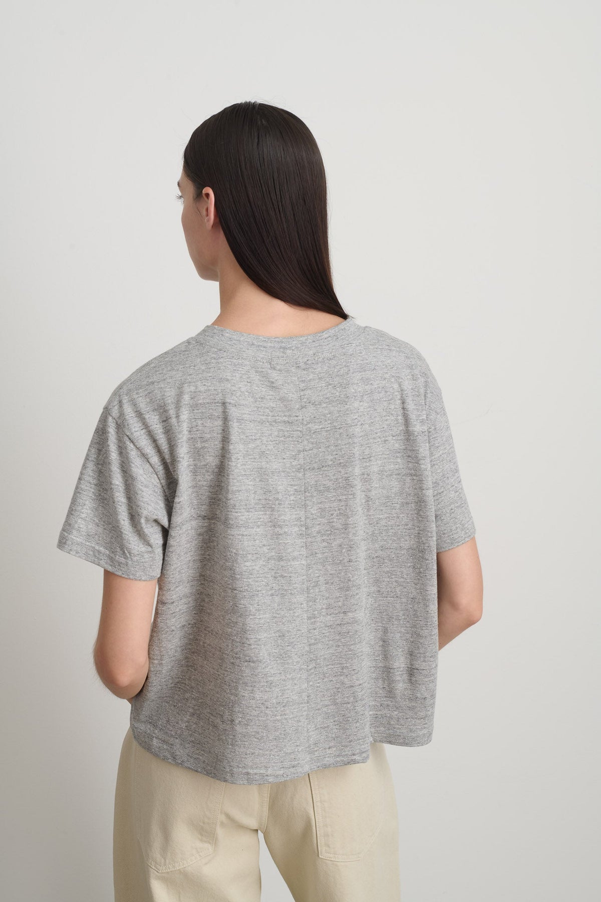 Atlas Pocket Tee Heather Grey