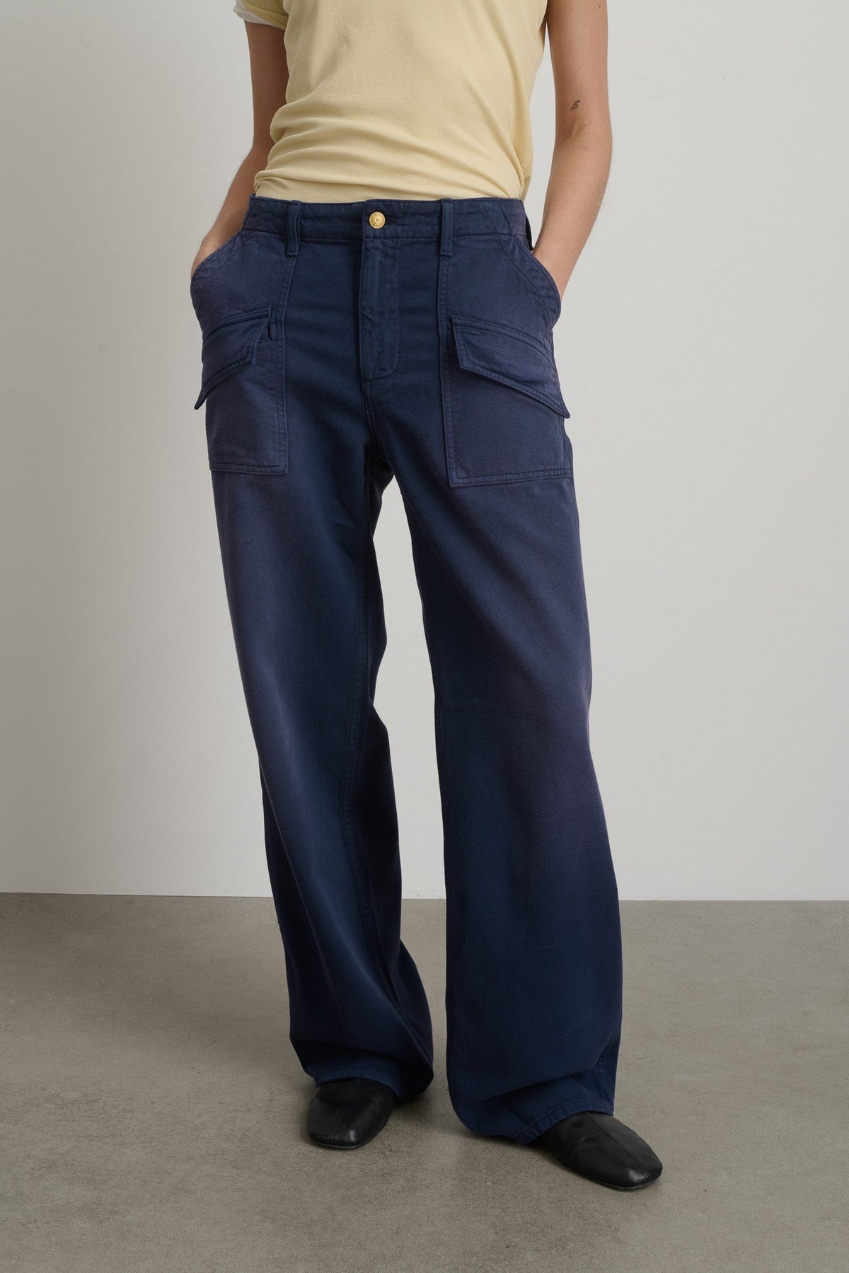 Roma Pant Sorbonne Blue